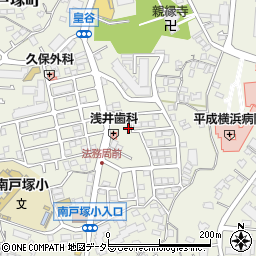 神奈川県横浜市戸塚区戸塚町475-36周辺の地図