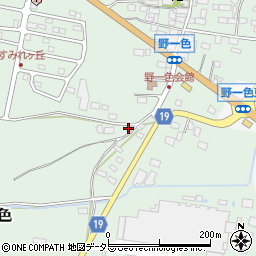 滋賀県米原市野一色817周辺の地図