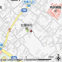 神奈川県秦野市堀山下609-1周辺の地図