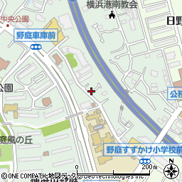 神奈川県横浜市港南区野庭町641-26周辺の地図