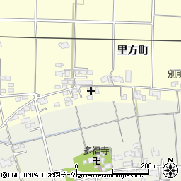島根県出雲市里方町1133周辺の地図