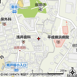 神奈川県横浜市戸塚区戸塚町486-112周辺の地図