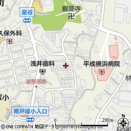 神奈川県横浜市戸塚区戸塚町486-62周辺の地図