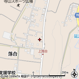 神奈川県秦野市落合828周辺の地図
