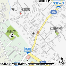 神奈川県秦野市堀山下664周辺の地図