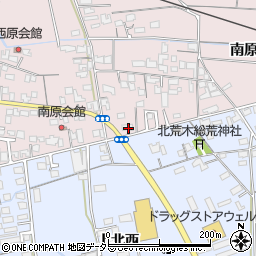 島根県出雲市大社町修理免南原西580-1周辺の地図