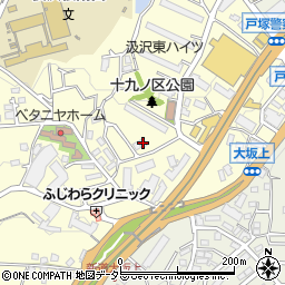 神奈川県横浜市戸塚区汲沢町1073-1周辺の地図