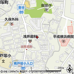 神奈川県横浜市戸塚区戸塚町475-73周辺の地図