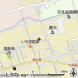 滋賀県長浜市七条町324周辺の地図