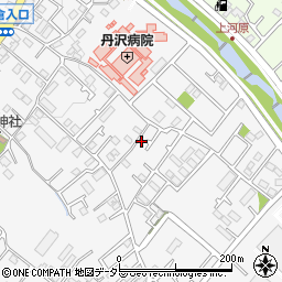 神奈川県秦野市堀山下582-6周辺の地図