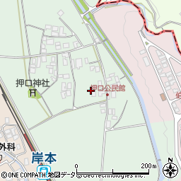 鳥取県西伯郡伯耆町押口49周辺の地図