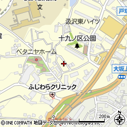 神奈川県横浜市戸塚区汲沢町1073-20周辺の地図