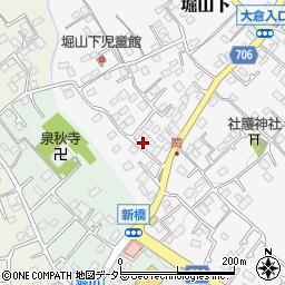 神奈川県秦野市堀山下663周辺の地図