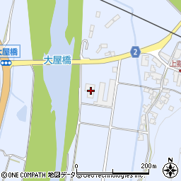兵庫県養父市薮崎166周辺の地図