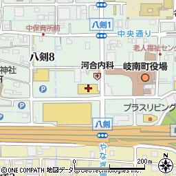 タパス岐南店周辺の地図