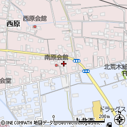 島根県出雲市大社町修理免南原西587-2周辺の地図
