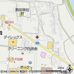 鳥取県西伯郡伯耆町大殿970周辺の地図