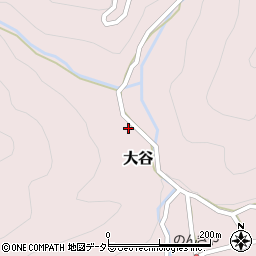 兵庫県養父市大谷461周辺の地図