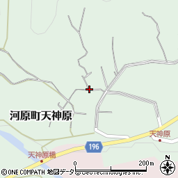 鳥取県鳥取市河原町天神原422周辺の地図