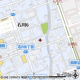 神奈川県藤沢市石川6丁目周辺の地図
