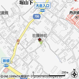 社護神社周辺の地図