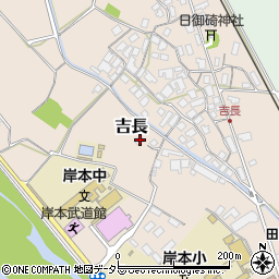鳥取県西伯郡伯耆町吉長108周辺の地図