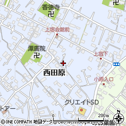 神奈川県秦野市西田原270周辺の地図