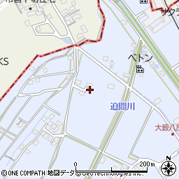 岐阜県多治見市大薮町78周辺の地図