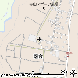 神奈川県秦野市落合851周辺の地図