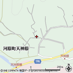 鳥取県鳥取市河原町天神原421周辺の地図