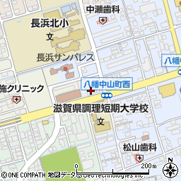 滋賀銀行びわ町代理店 ＡＴＭ周辺の地図