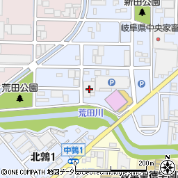 トヨタモビリティパーツ岐阜周辺の地図