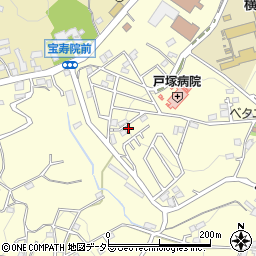 神奈川県横浜市戸塚区汲沢町1007-26周辺の地図