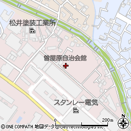 神奈川県秦野市曽屋394周辺の地図