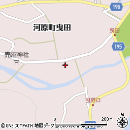 鳥取県鳥取市河原町曳田143周辺の地図