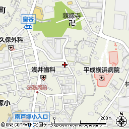 神奈川県横浜市戸塚区戸塚町486-68周辺の地図