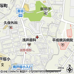 神奈川県横浜市戸塚区戸塚町475-34周辺の地図