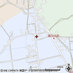 滋賀県米原市朝日72周辺の地図