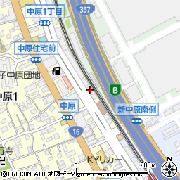 神奈川県理容会館周辺の地図