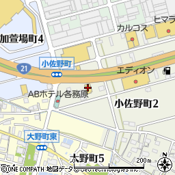 くら寿司各務原店周辺の地図