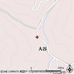 兵庫県養父市大谷455周辺の地図