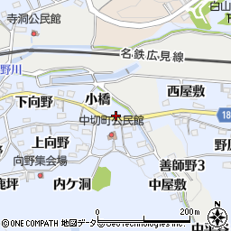 愛知県犬山市善師野小橋22-第1周辺の地図
