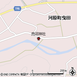鳥取県鳥取市河原町曳田167周辺の地図