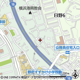 神奈川県横浜市港南区野庭町937-2周辺の地図