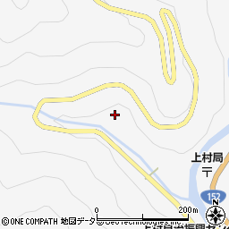 長野県飯田市上村上町640周辺の地図