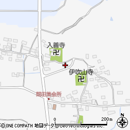 滋賀県米原市間田341周辺の地図