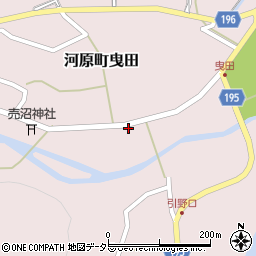 鳥取県鳥取市河原町曳田145周辺の地図
