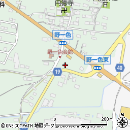 滋賀県米原市野一色481周辺の地図