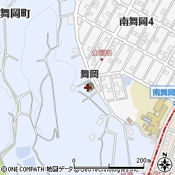 舞岡保育園周辺の地図