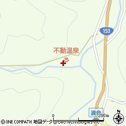 長野県下伊那郡阿智村浪合254周辺の地図